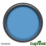 Cuprinol garden paint Cornflower 1L, imported from the UK