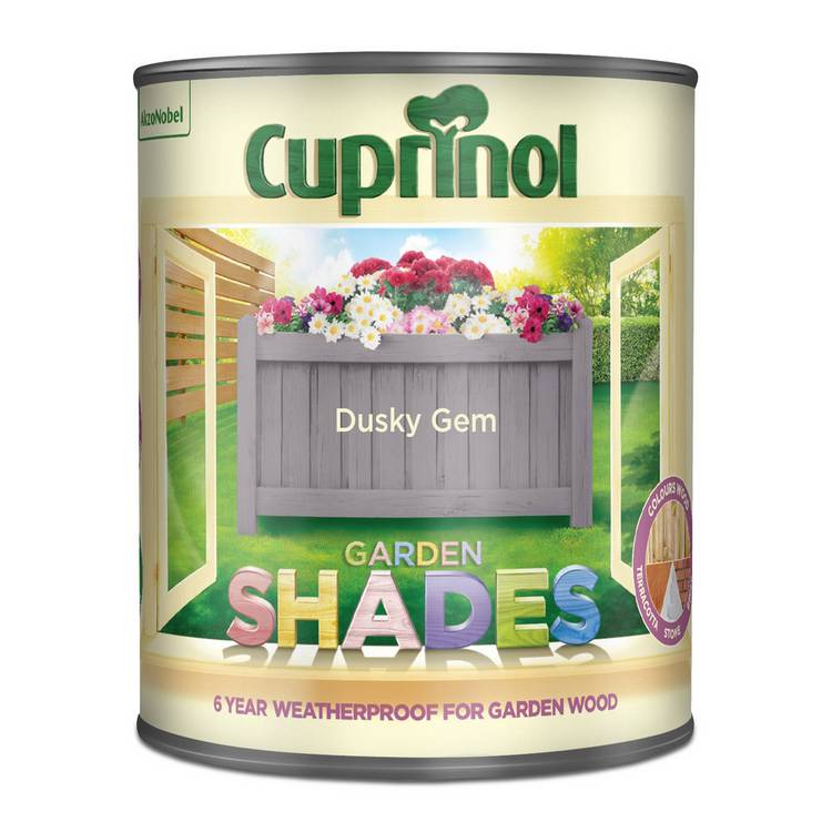 Cuprinol Garden Shades Dusky Gem wood paint 1L - British product