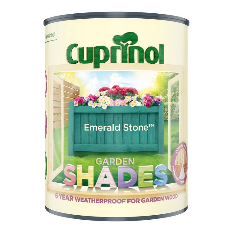 Cuprinol Garden Shades Emerald Stone 1L, UK version