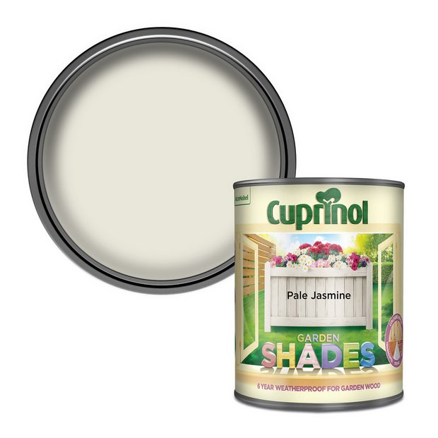 Cuprinol Garden Shades Pale Jasmine 1L, imported from the UK