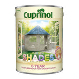 Cuprinol Garden Shades Pale Jasmine 5L garden paint (British brand)