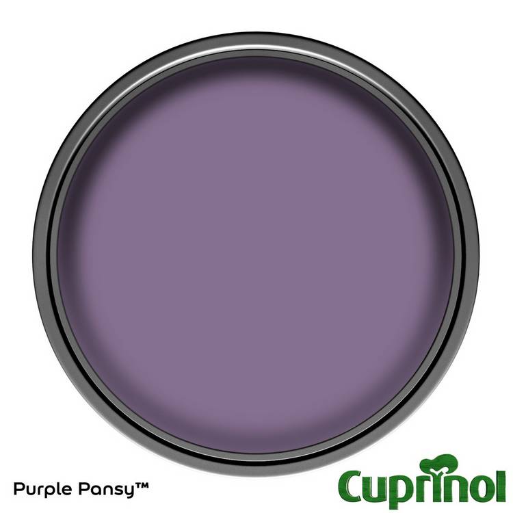 Cuprinol Purple Pansy garden paint 1 litre, UK version