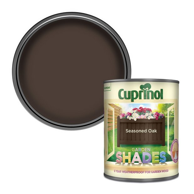 Cuprinol Seasoned Oak garden paint 1L, UK version