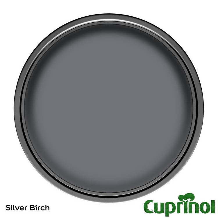Cuprinol garden paint Silver Birch 1L (British brand)