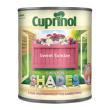 Cuprinol Garden Shades Matt Paint Sweet Sundae 1L - British product