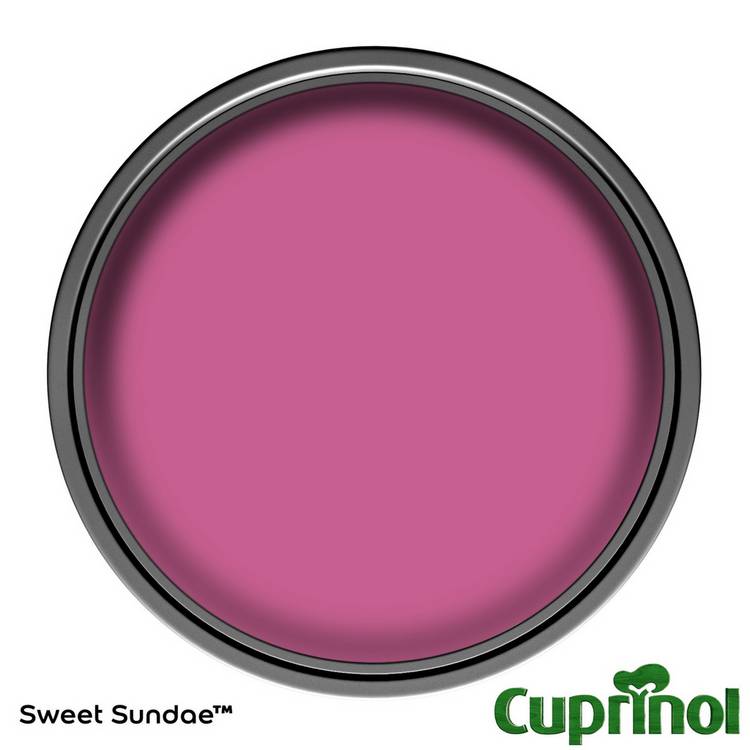 Cuprinol Garden Shades Matt Paint Sweet Sundae 1L - British product