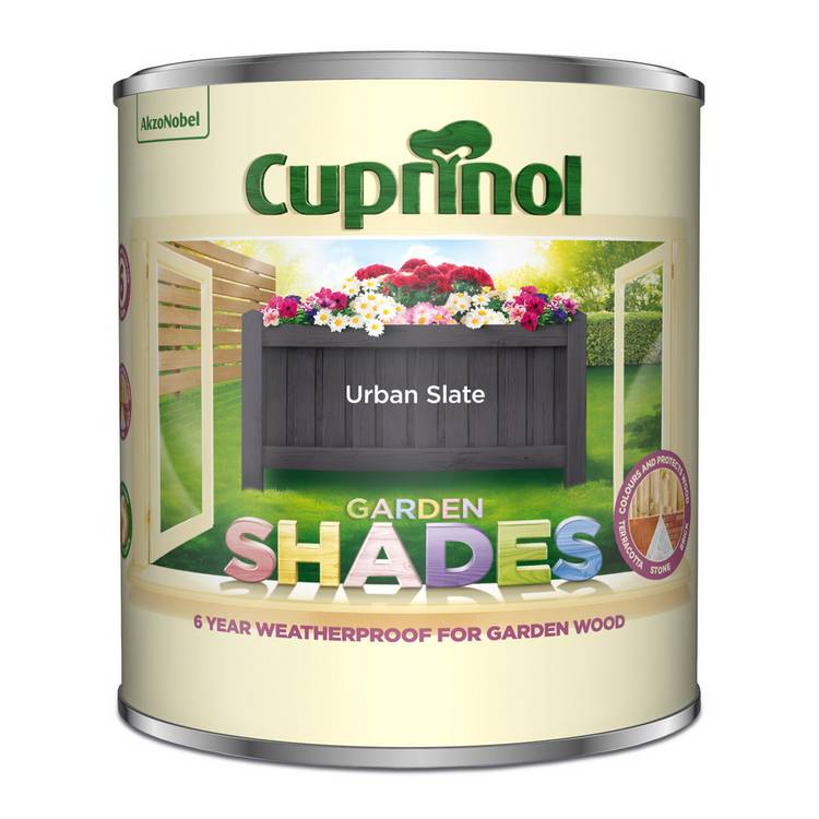 Cuprinol garden paint Urban Slate 1L (British brand)