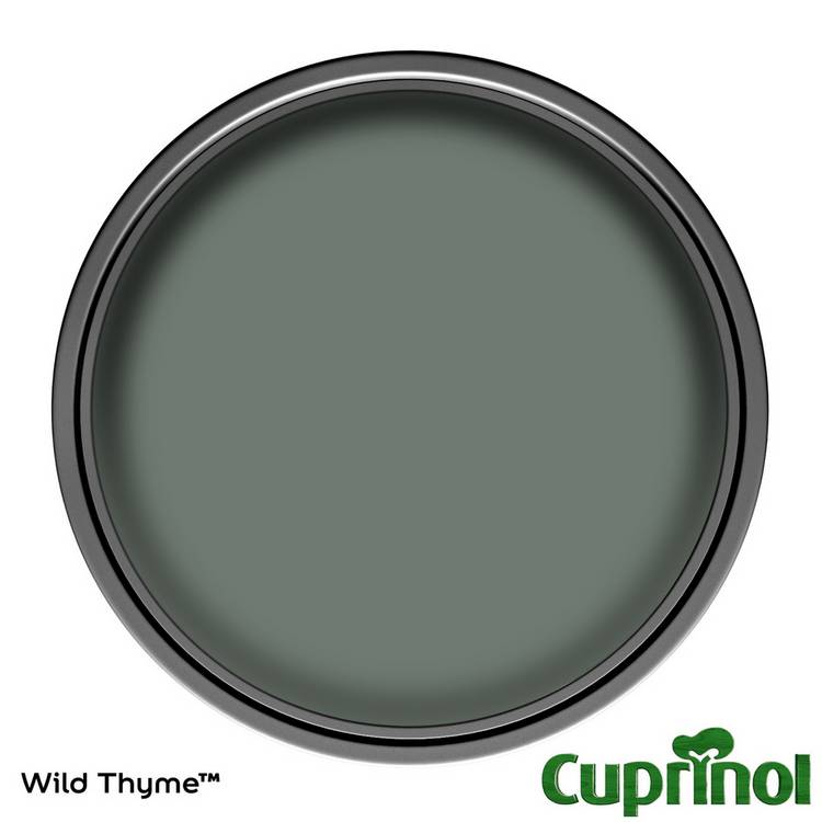 Cuprinol garden paint Wild Thyme 1L, imported from the UK