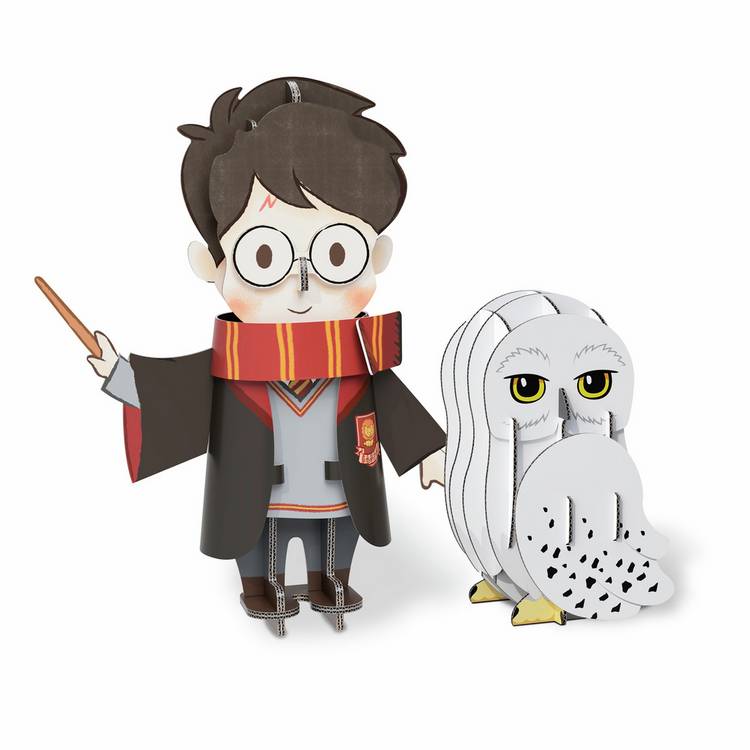 Harry Potter Maker Kit with Harry and Hedwig figures, imported from the UK