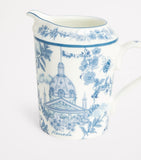 Harrods bone china toile creamer - British product