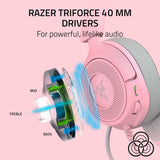 Razer Kraken Kitty pink gaming headset - British product
