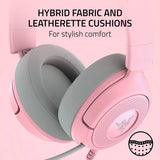 Razer Kraken Kitty pink gaming headset - British product