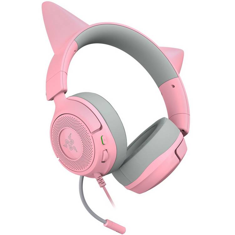Razer Kraken Kitty pink gaming headset - British product