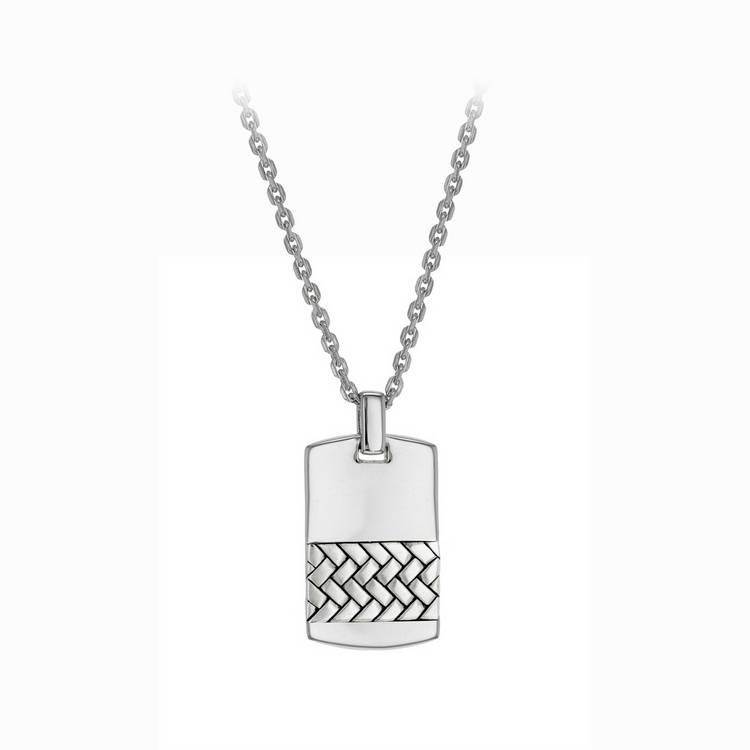 Revere dog tag chain 56cm personalisable, imported from the UK