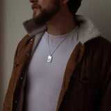 Revere dog tag chain 56cm personalisable, imported from the UK