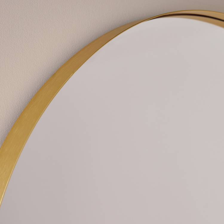 Argos Home gold effect round wall mirror 80cm, UK version