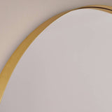 Argos Home gold effect round wall mirror 80cm, UK version