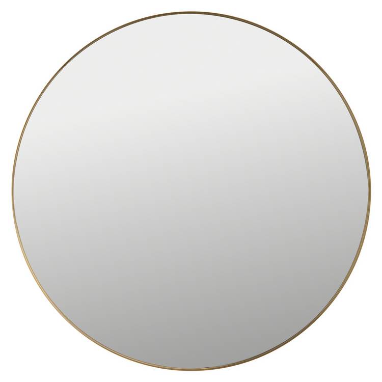 Argos Home gold effect round wall mirror 80cm, UK version