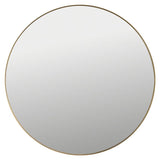 Argos Home gold effect round wall mirror 80cm, UK version