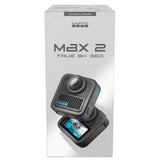 GoPro MAX2 action camera and accessory bundle, UK version