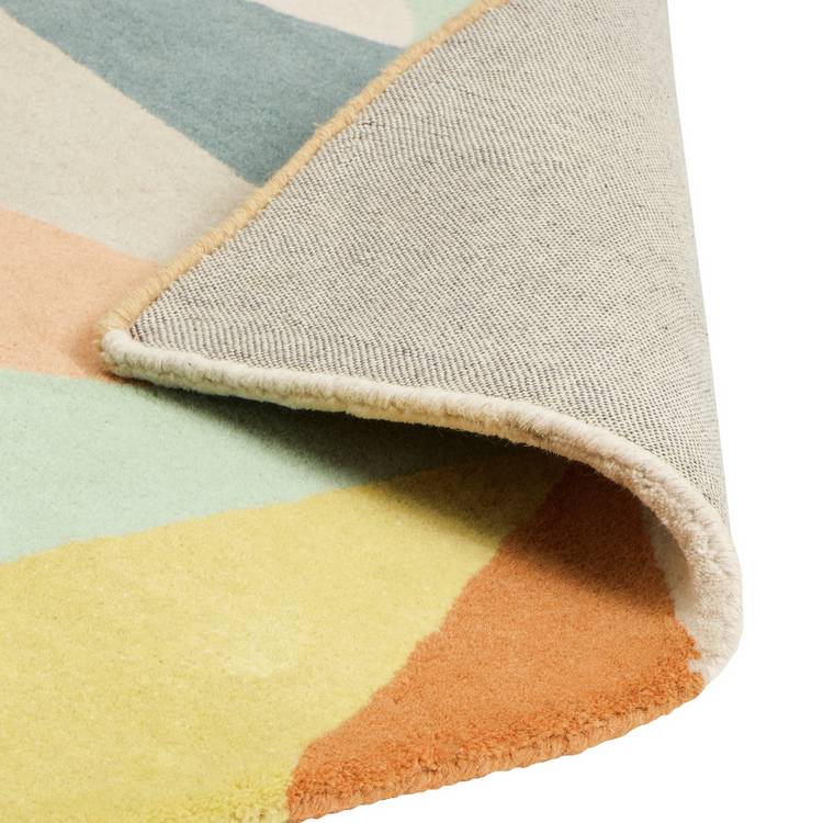 Habitat geometric patch wool rug 120x170cm (British brand)