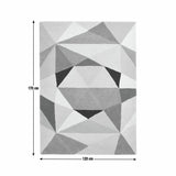 Habitat geometric patch wool rug 120x170cm (British brand)