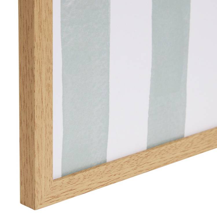 Argos Home oversized stripe green picture frame 5x7 inch, imported from the UK