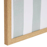Argos Home oversized stripe green picture frame 5x7 inch, imported from the UK