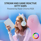 Razer Kraken Kitty V3 Pro white gaming headset, UK version