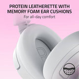 Razer Kraken Kitty V3 Pro white gaming headset, UK version