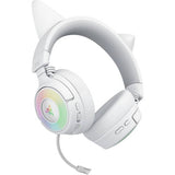 Razer Kraken Kitty V3 Pro white gaming headset, UK version