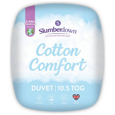 Argos Slumberdown Cotton Comfort 10.5 Tog Duvet Single- Buy online at McGrocer