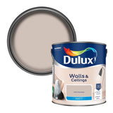 Dulux walls and ceilings matt paint malt chocolate 2.5L, UK version