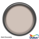 Dulux walls and ceilings matt paint malt chocolate 2.5L, UK version