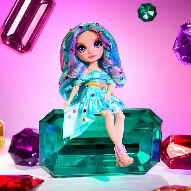 Rainbow High Be Dazzling Celine Turquoise fashion doll 12 inches (British brand)