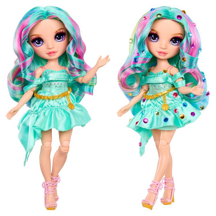 Rainbow High Be Dazzling Celine Turquoise fashion doll 12 inches (British brand)