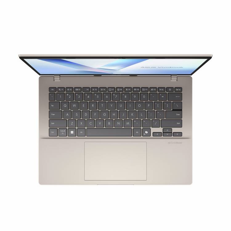 ASUS VivoBook 14in Gold laptop, UK version
