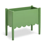 Argos Home wooden green planter 60 litre, imported from the UK