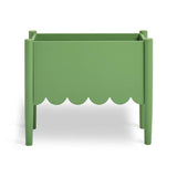 Argos Home wooden green planter 60 litre, imported from the UK