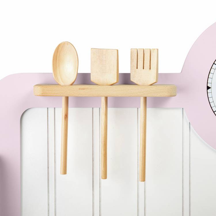 Tidlo wooden play kitchen pink, UK version