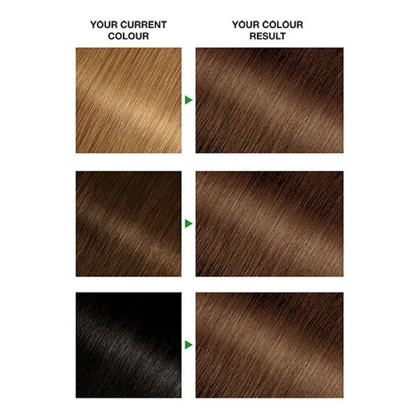 Garnier Nutrisse Golden Brown hair dye imported from the UK