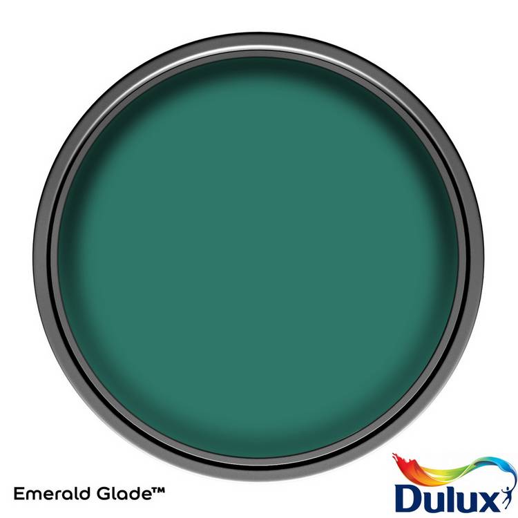 Dulux Emerald Glade matt paint 2.5L, UK version