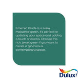 Dulux Emerald Glade matt paint 2.5L, UK version