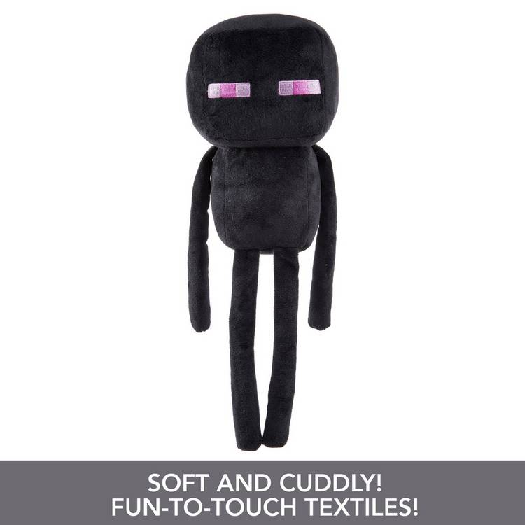 Minecraft Enderman plush toy 8 inches, imported from the UK