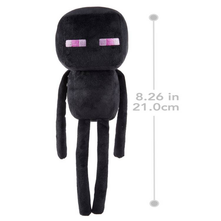 Minecraft Enderman plush toy 8 inches, imported from the UK