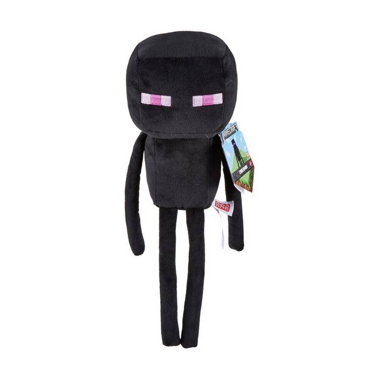Minecraft Enderman plush toy 8 inches, imported from the UK