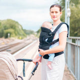 Red Kite Ara baby carrier with multiple carry positions (British brand)