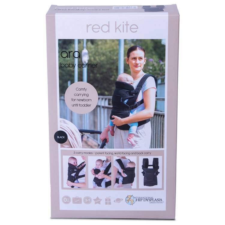 Red Kite Ara baby carrier with multiple carry positions (British brand)