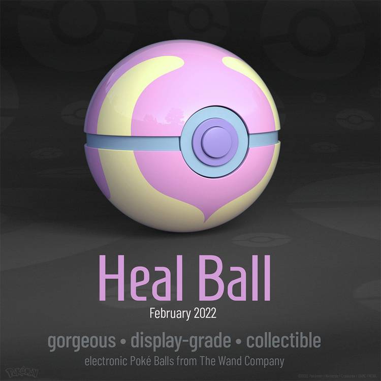 The Wand Company Heal Ball replica die-cast display case (British brand)