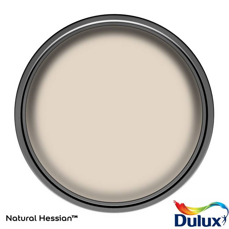 Dulux silk emulsion paint Natural Hessian 5L, UK version
